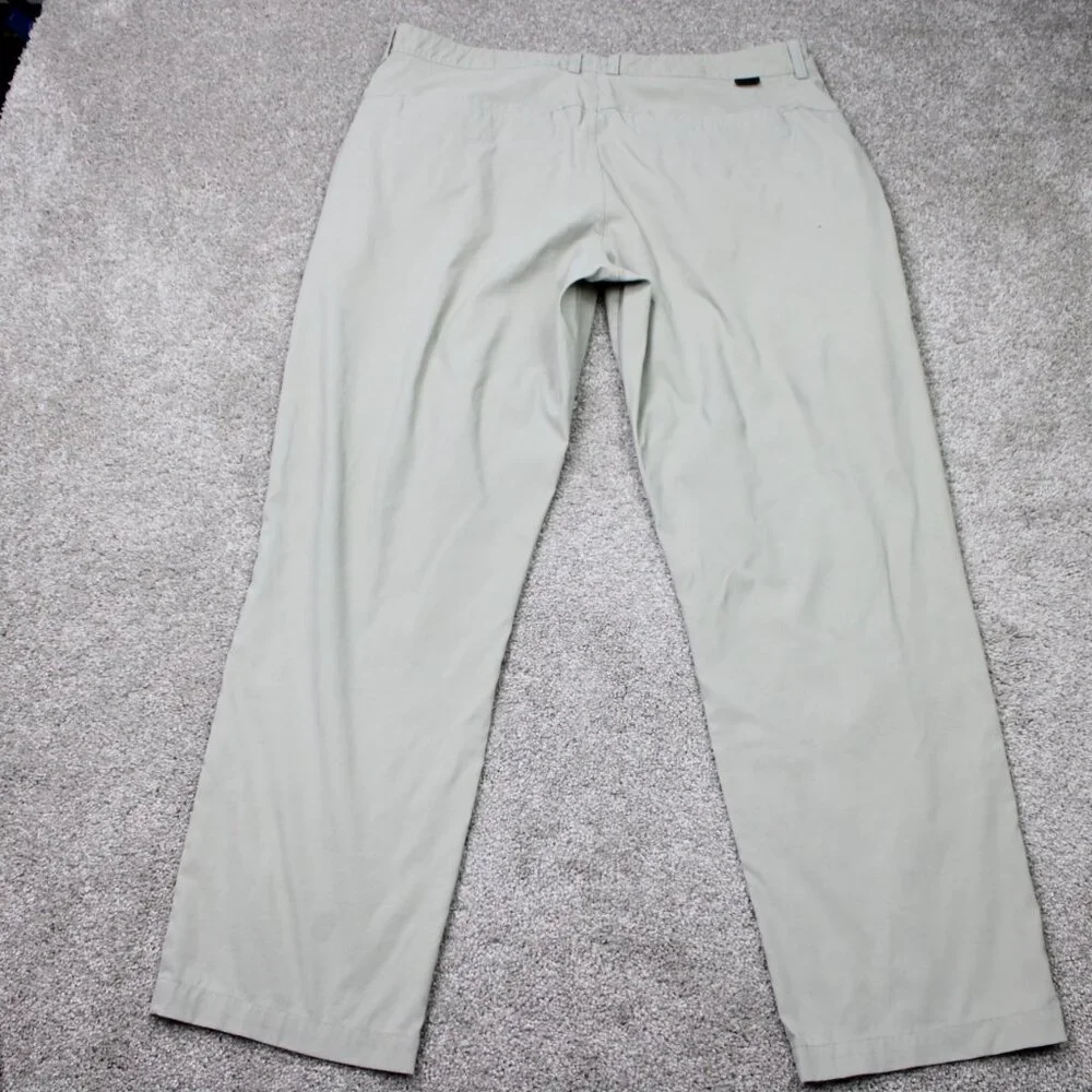 The North Face Pants Men 38x32 Beige Water Resistant Hiking Outdoor Straight Leg